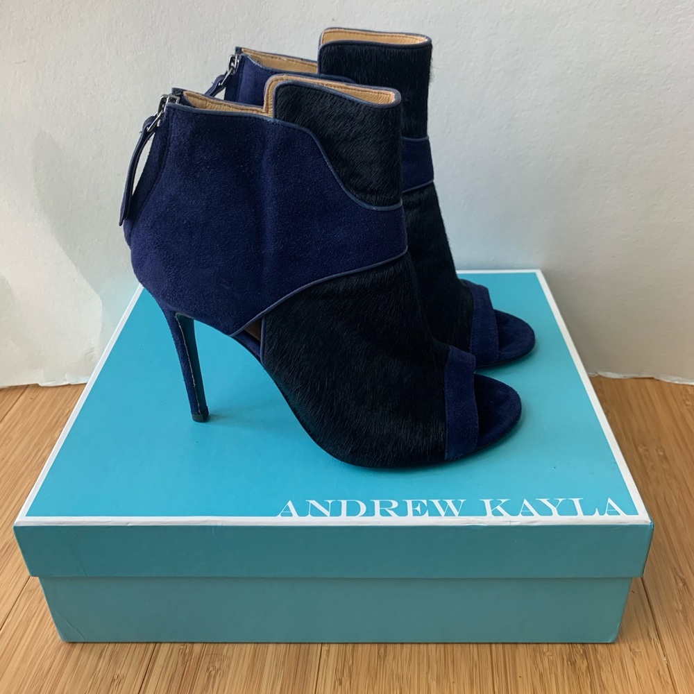 Andrew Kayla: Emily, open-toe bootie
